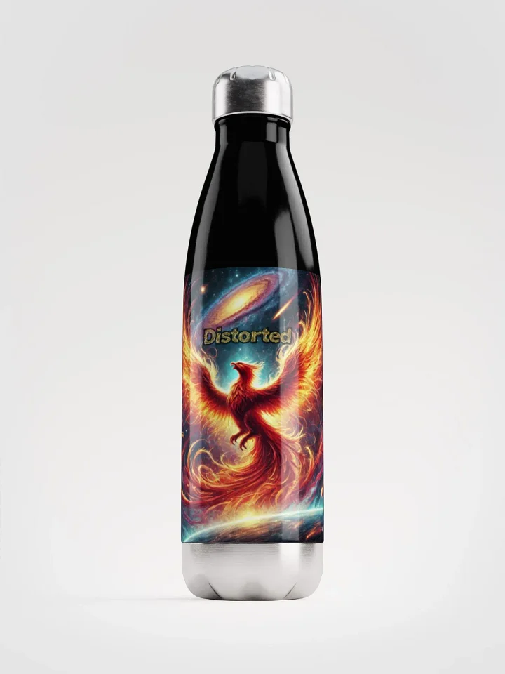Distorted Album Cover Stainless Steel Water Bottle - Show Your Support - Drinkware product image (1)