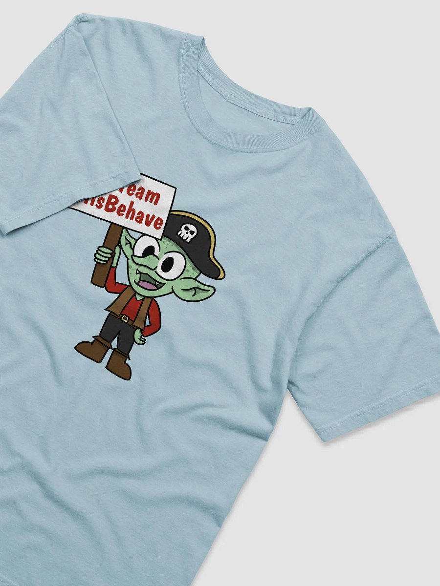 MisBehave Tee LBlue product image (3)
