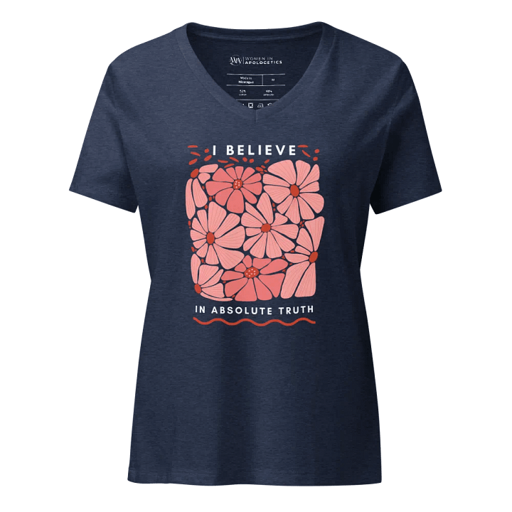 I Believe in Absolute Truth V-Neck Women’s T-Shirt product image (15)