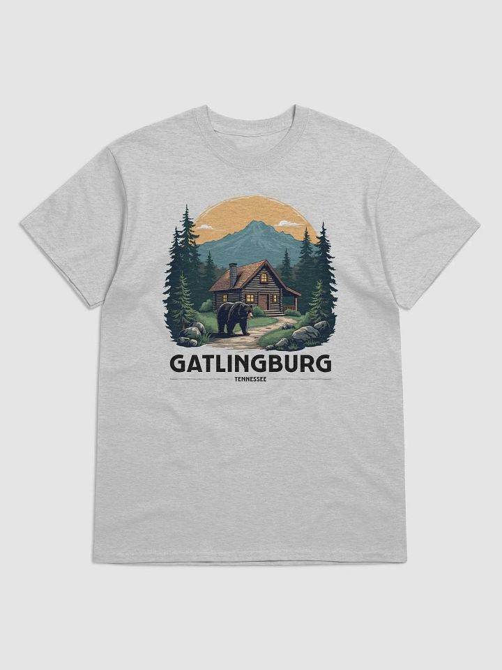 Gatlinburg, Tennessee Cabin in the Mountains Tee product image (11)