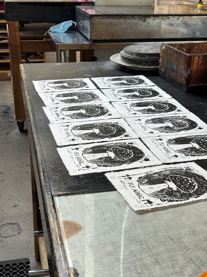 Fly Agaric Print product image (2)