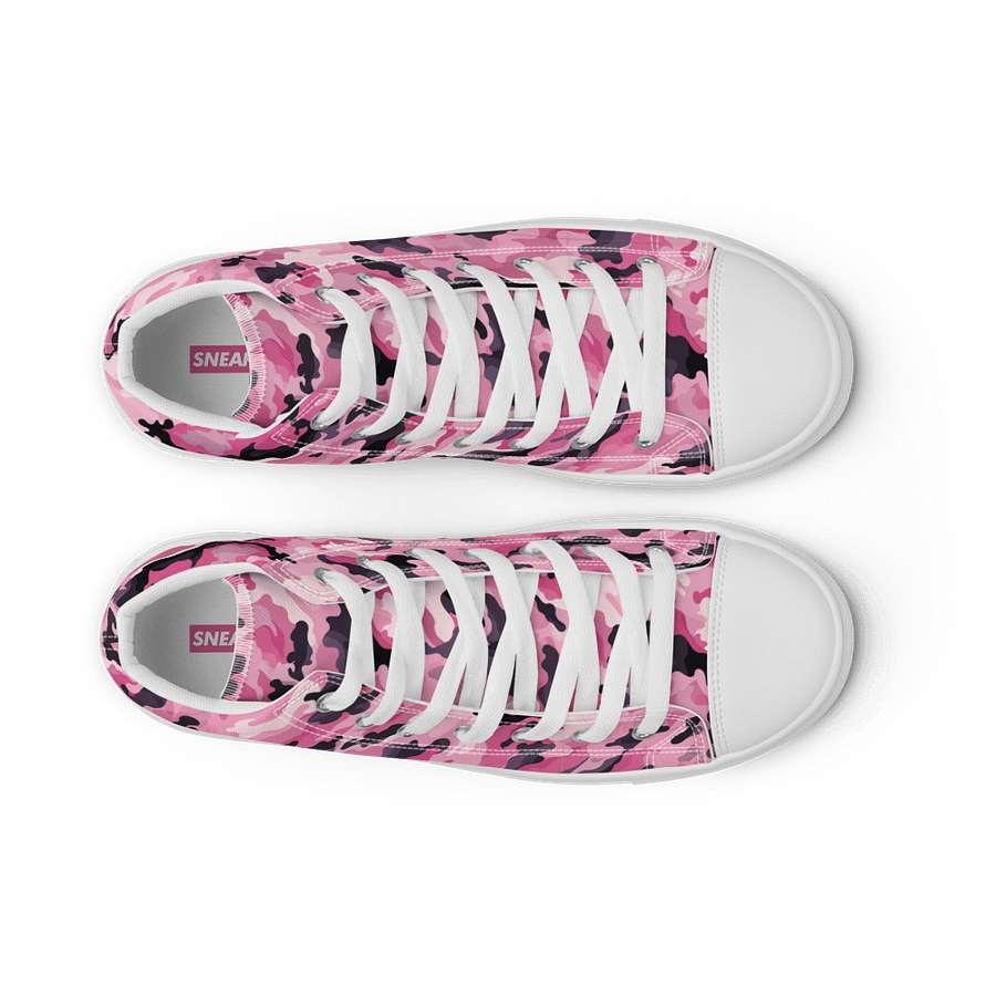 Pink Camouflage Women Sneakers product image (9)