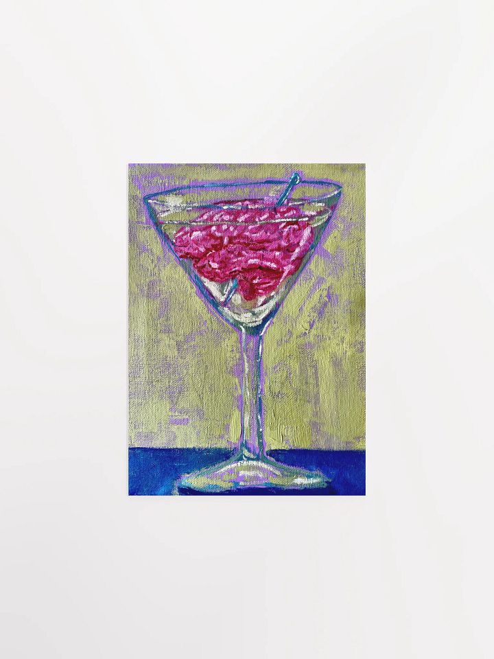 My Brain is a Cocktail Poster product image (1)