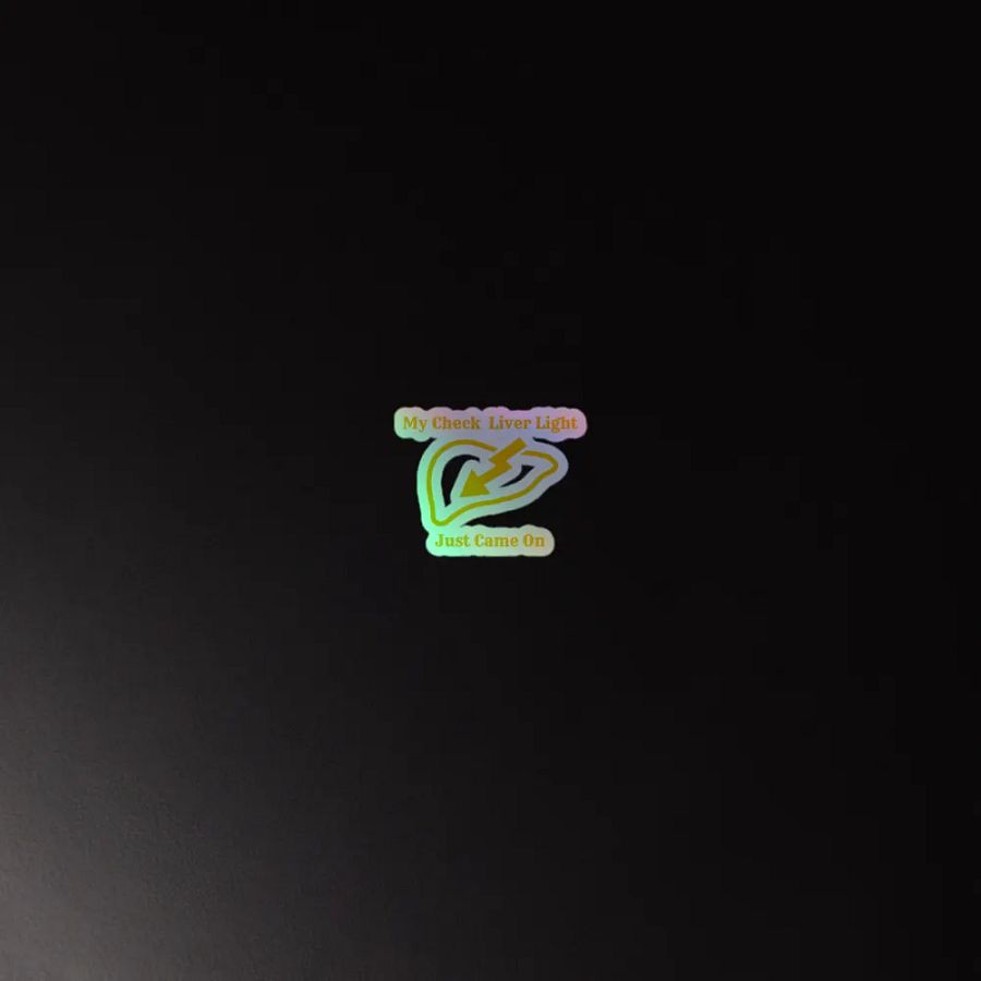 My Check Liver Light Holographic Sticker Set product image (4)