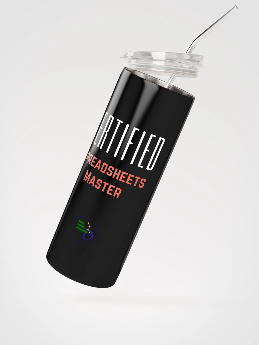 Certified Spreadsheets Master - Stainless steel tumbler product image (2)