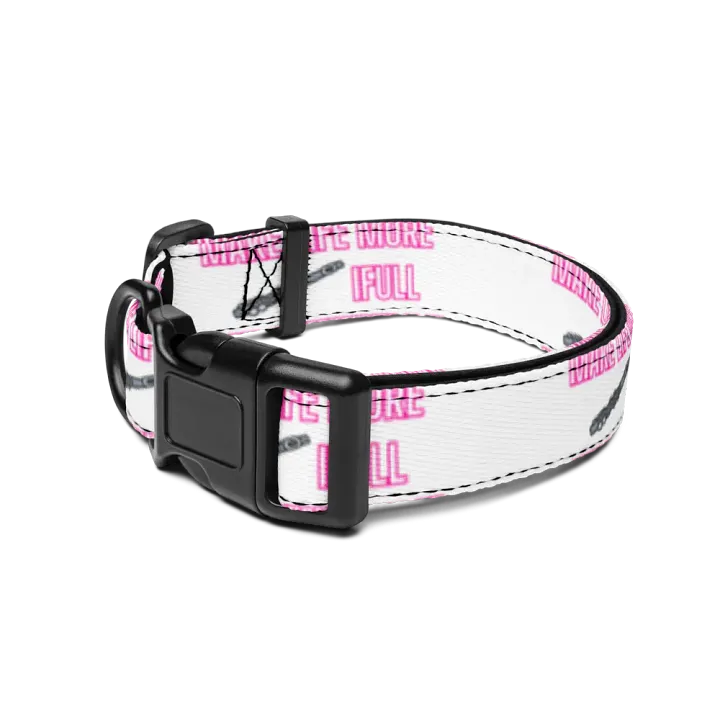 Make Life More Flutifull Pet Collar product image (2)