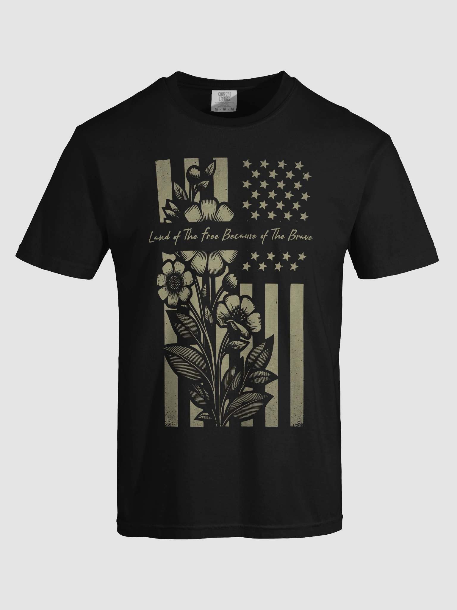 4th of July Floral Premium Unisex T-Shirt product image (23)