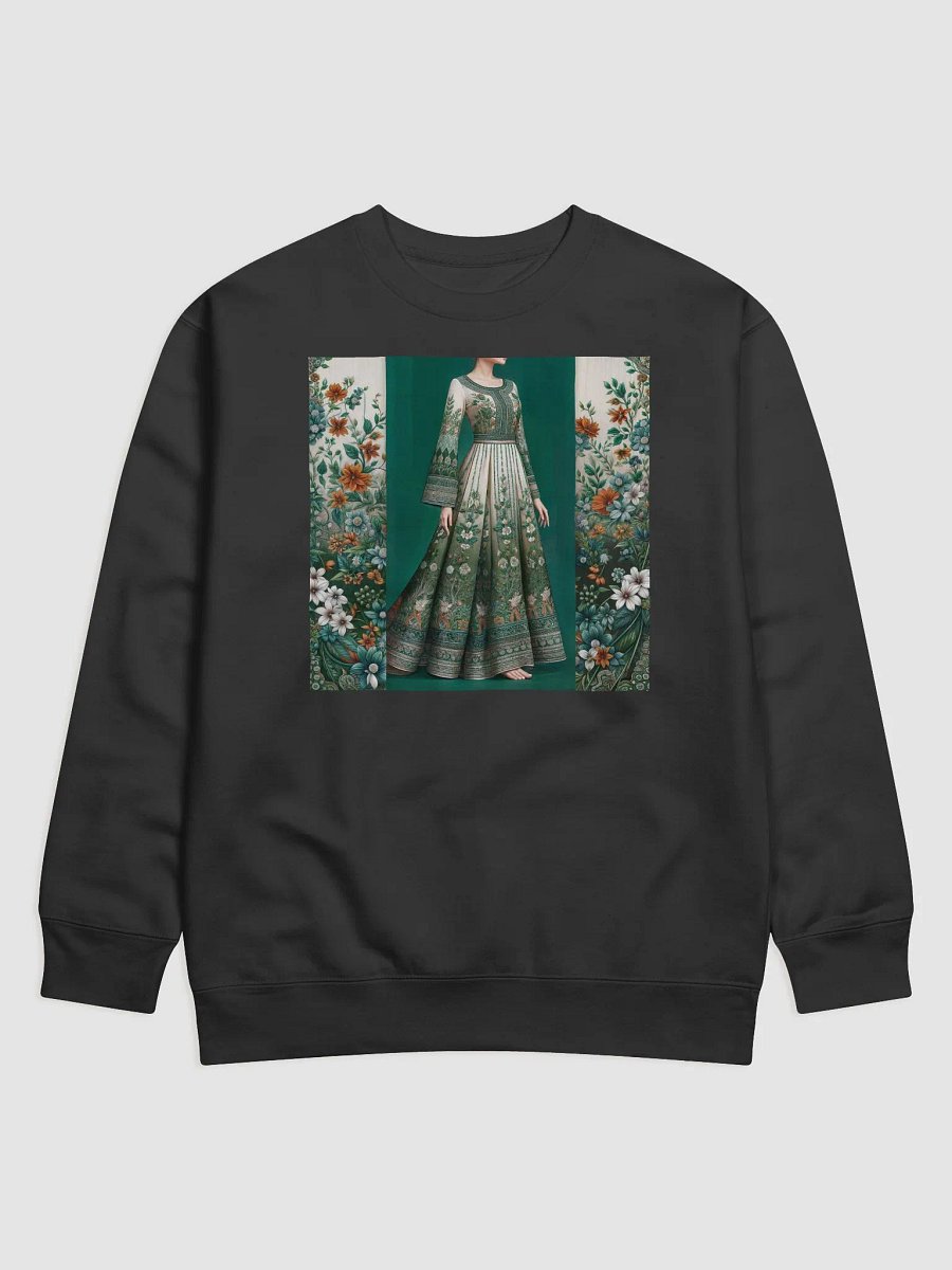 Green Dress Floral Pattern Design product image (1)