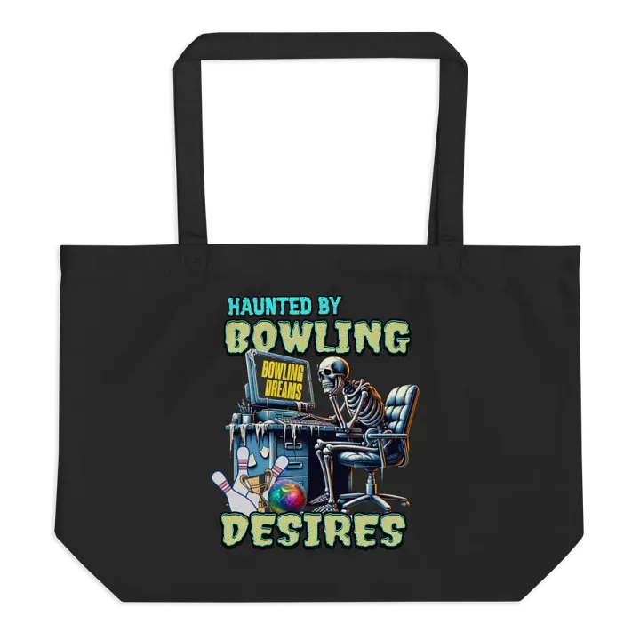 Haunted By Bowling Desires Ghostly Tote product image (1)
