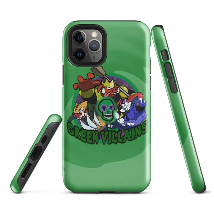 Green Villains Tough iPhone Case product image (2)