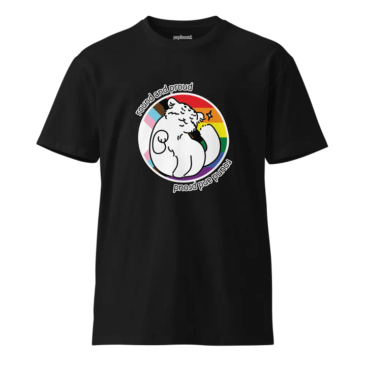 Round and Proud Manul Pride Version - AS Colour Unisex T-Shirt product image (1)