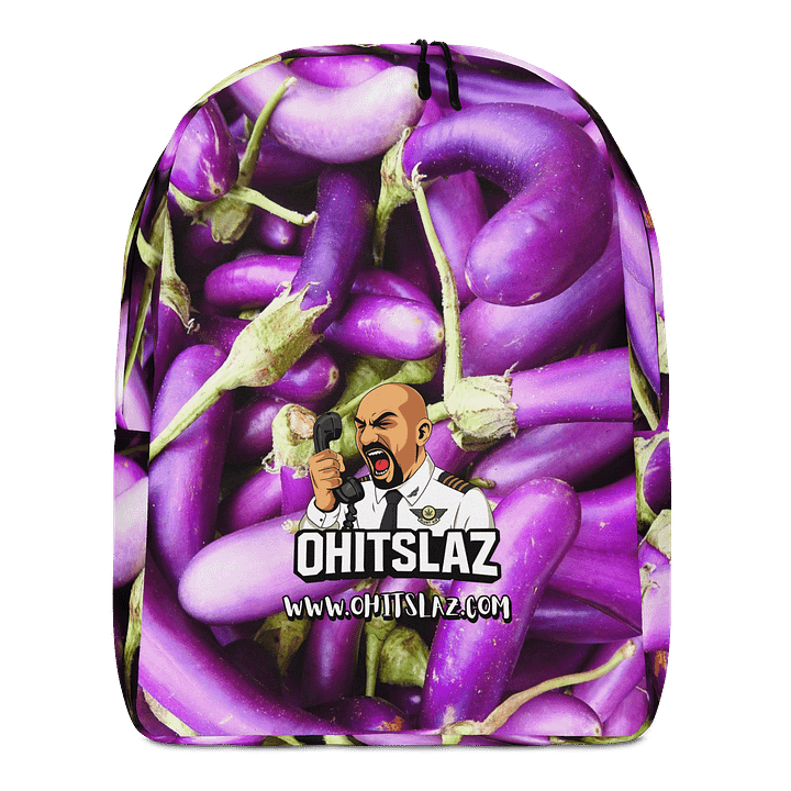 Ohitslaz Eggplant Backpack product image (1)
