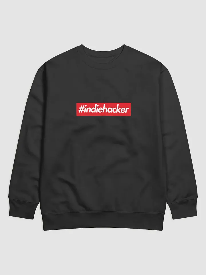 #indiehacker sweatshirt- 65% cotton product image (1)