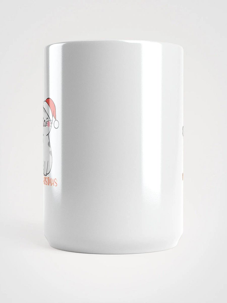 Meow Christmas White Glossy Mug product image (5)