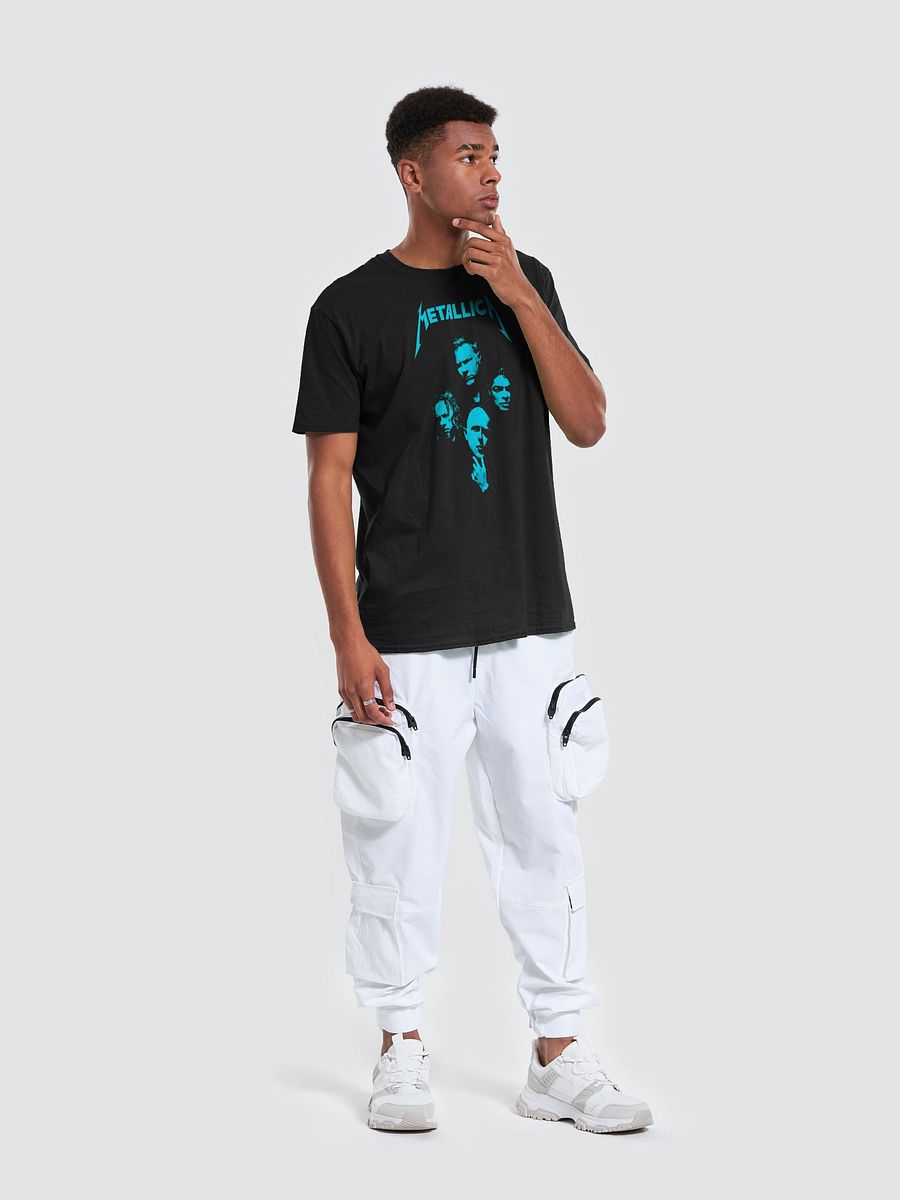 Abstract Faces Metallica T-Shirt product image (3)