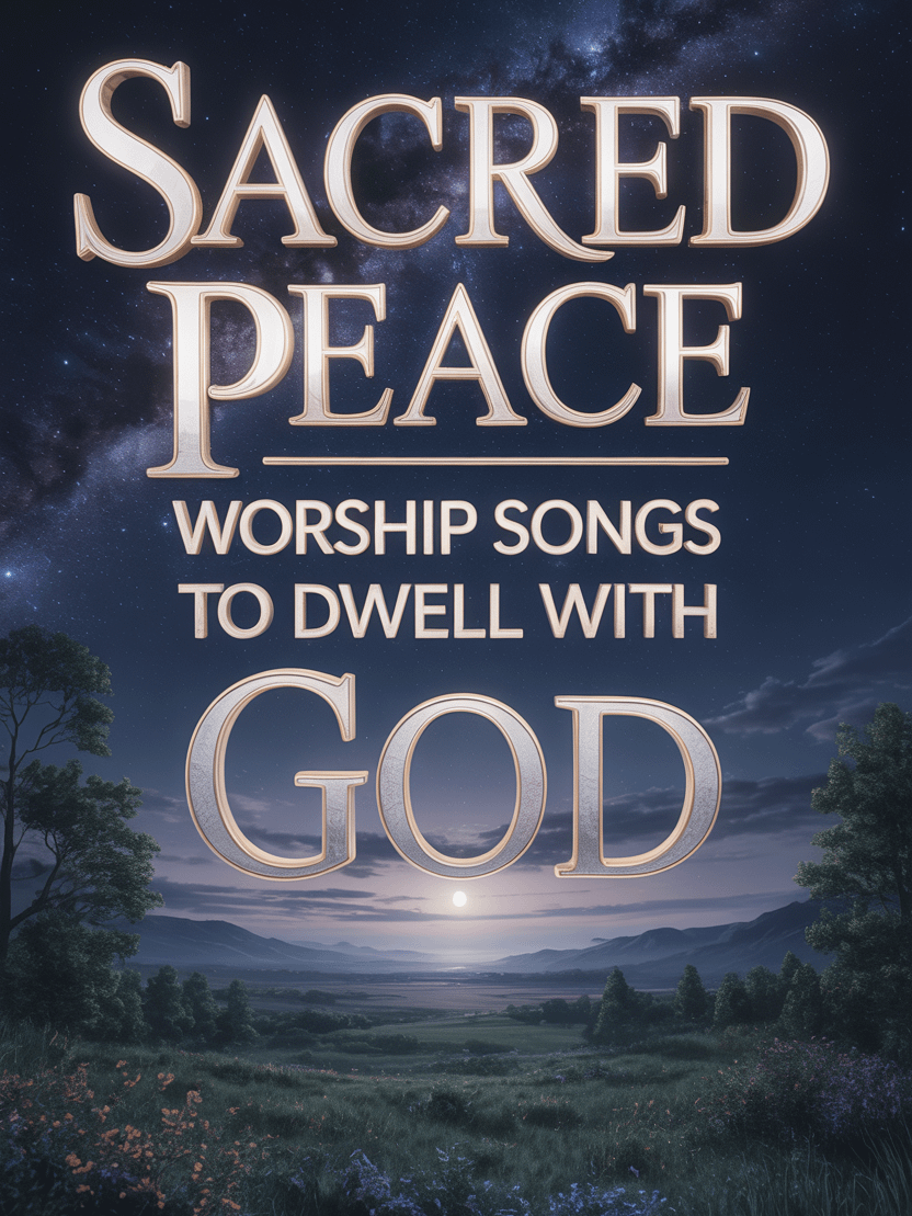 Sacred peace, worship songs product image (1)