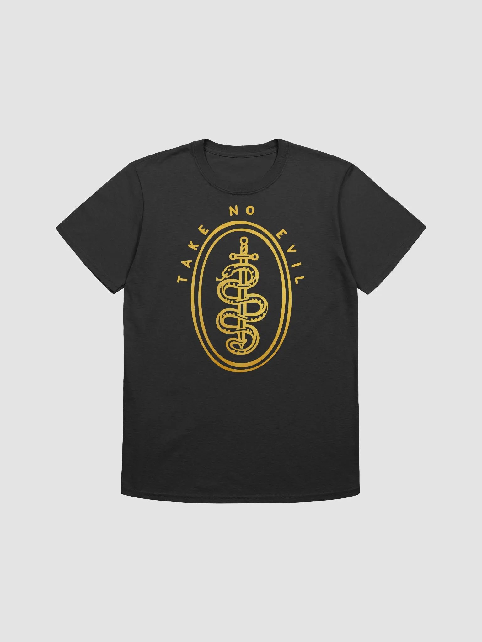 Take No Evil Snake and Sword T-shirt product image (2)