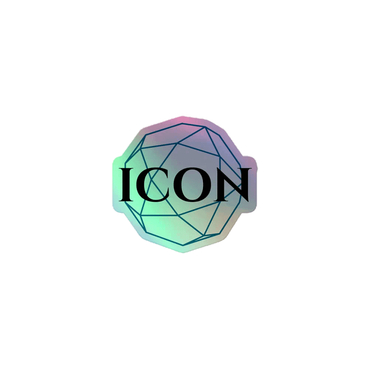 ICON - Holographic Sticker product image (1)