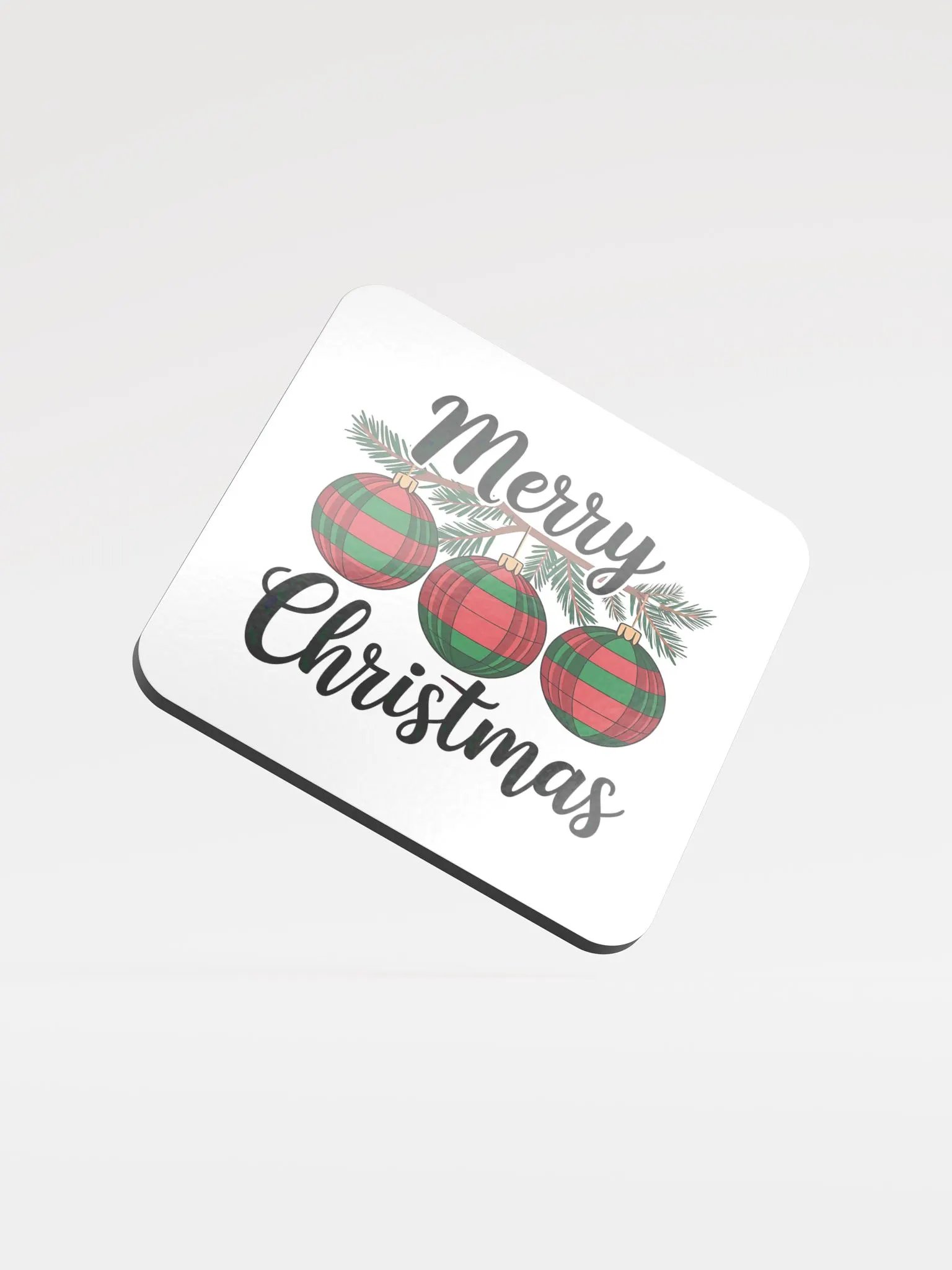 Simple Yet Expressive Merry Christmas Design Coaster Set product image (1)