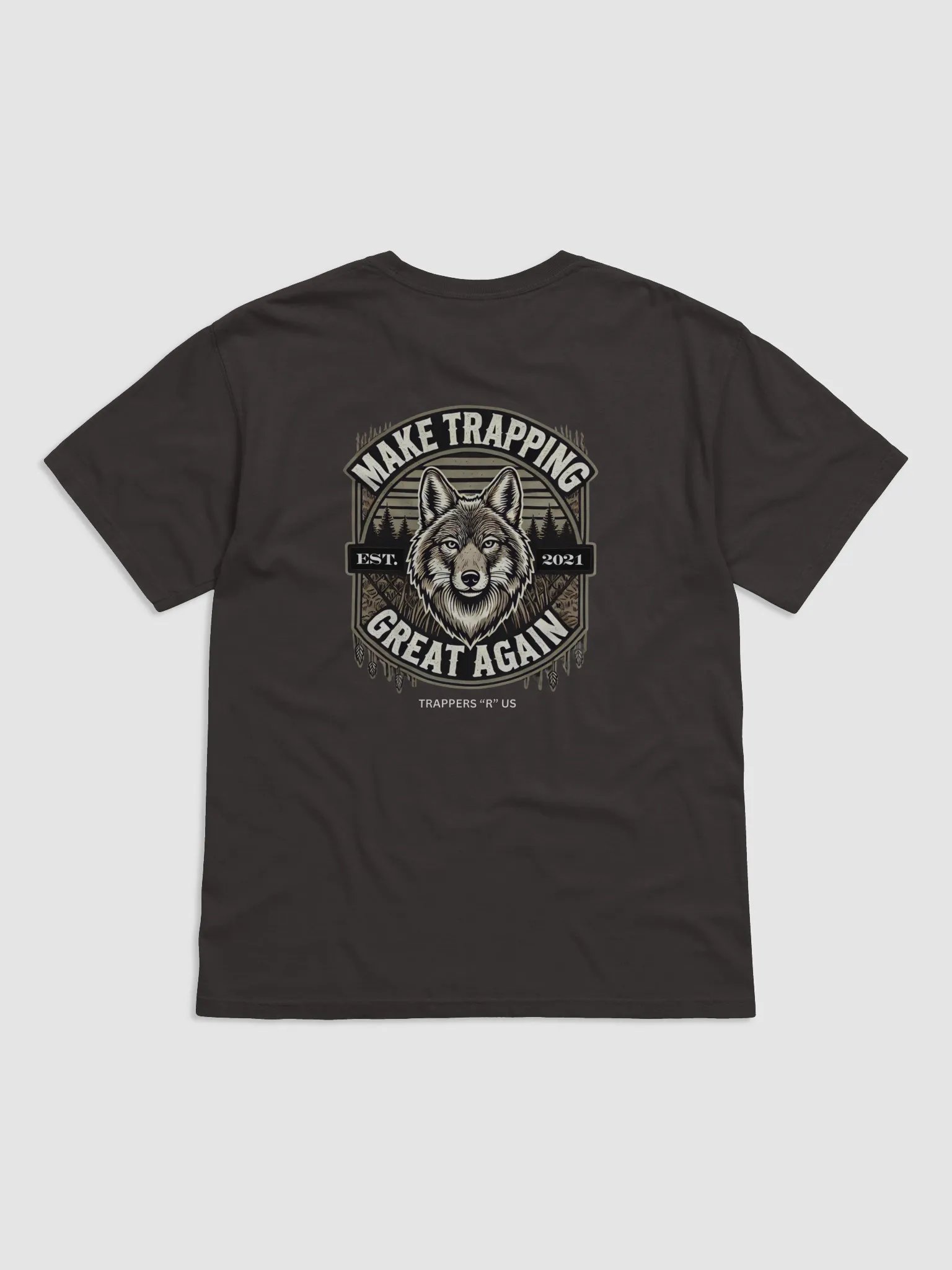 Men's Black "Make Trapping Great Again" Tee- DTG Print product image (14)