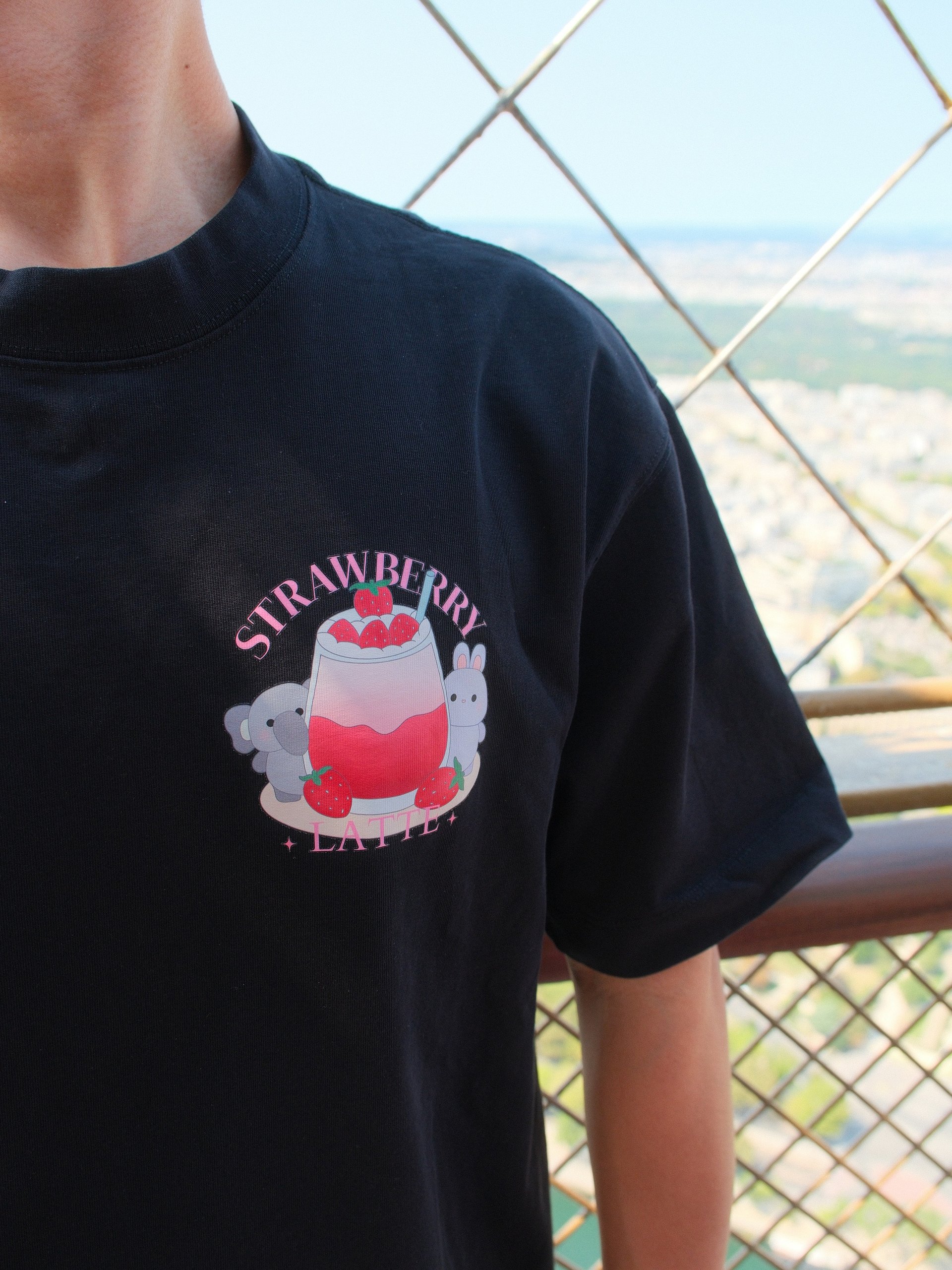Berry Bliss Oversized Tee product image (2)