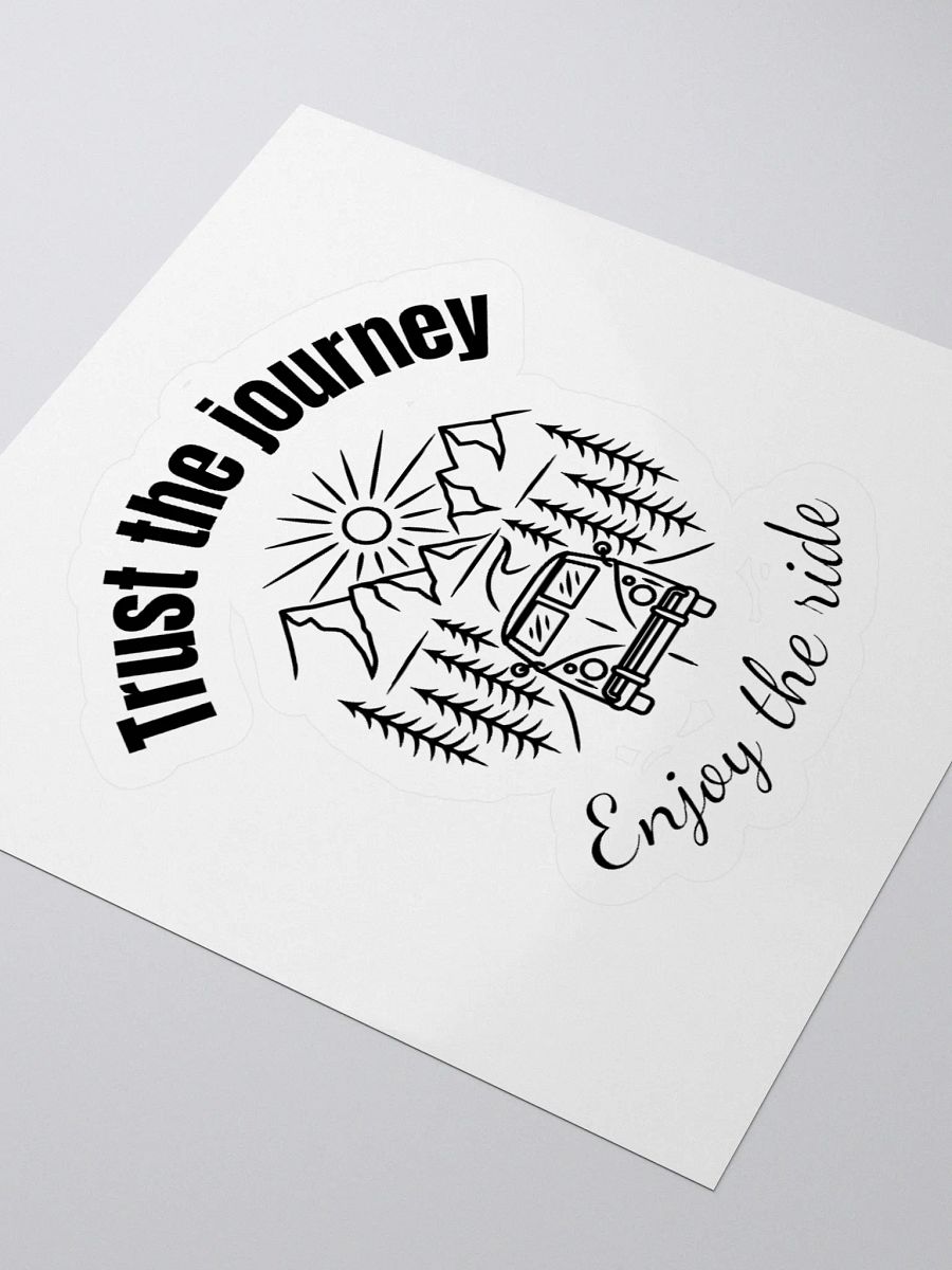 'Trust the Journey' Sticker product image (3)