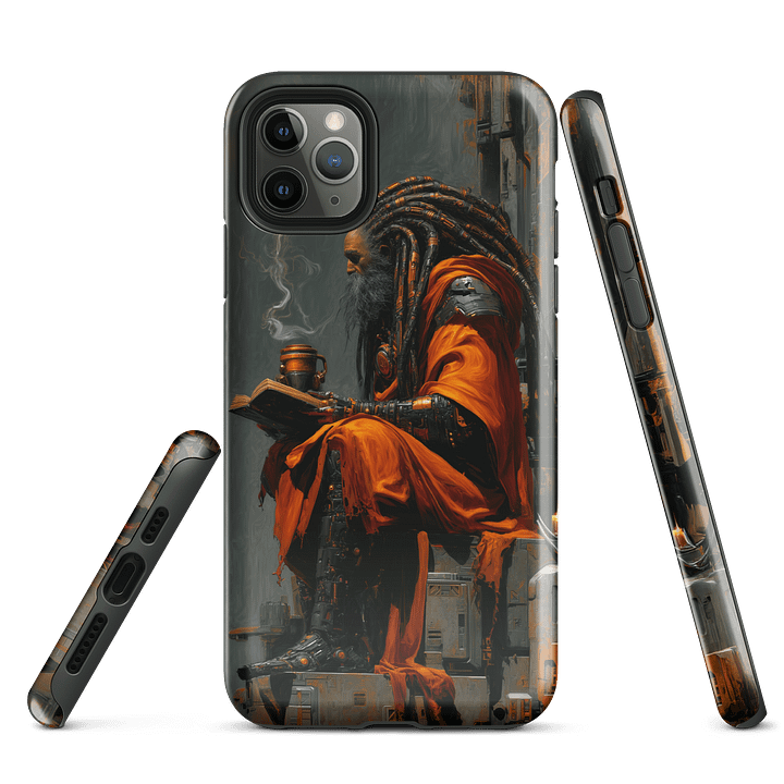 Cyber Monk: Wisdom of the Future iPhone® Tough Case product image (1)