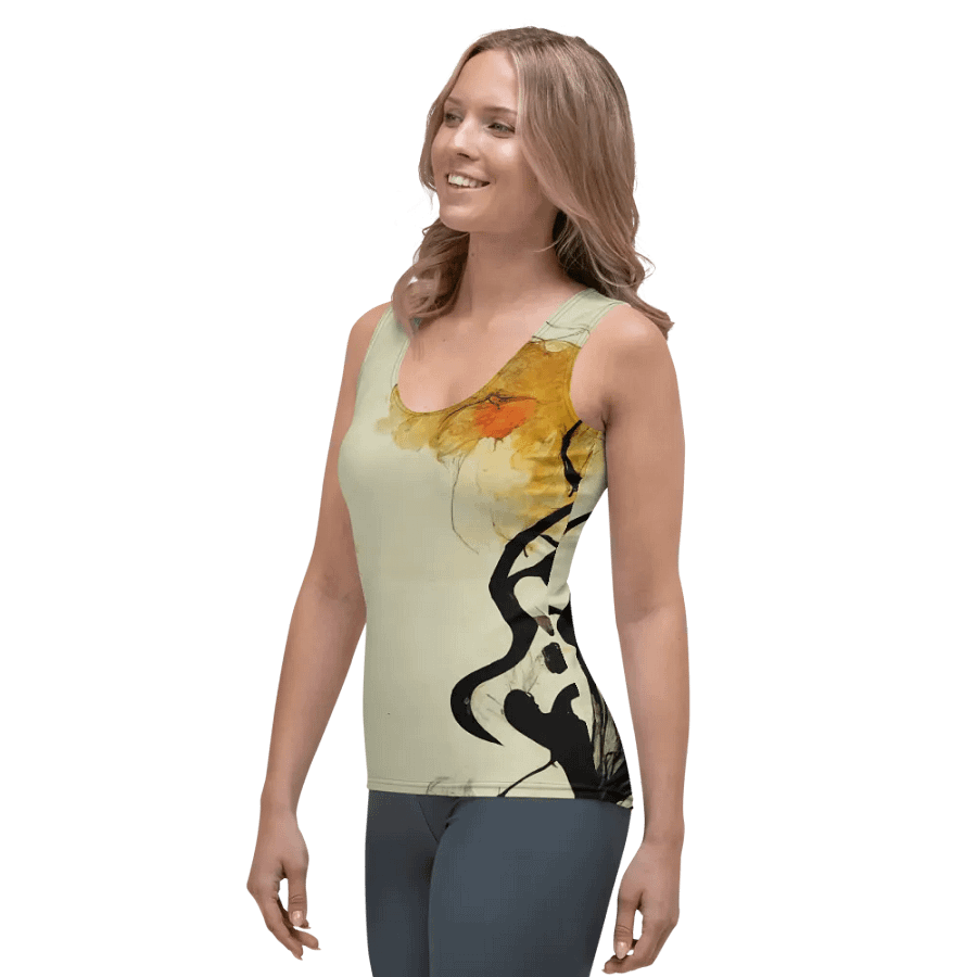 Expressive Silhouette Women's Tank Top product image (3)