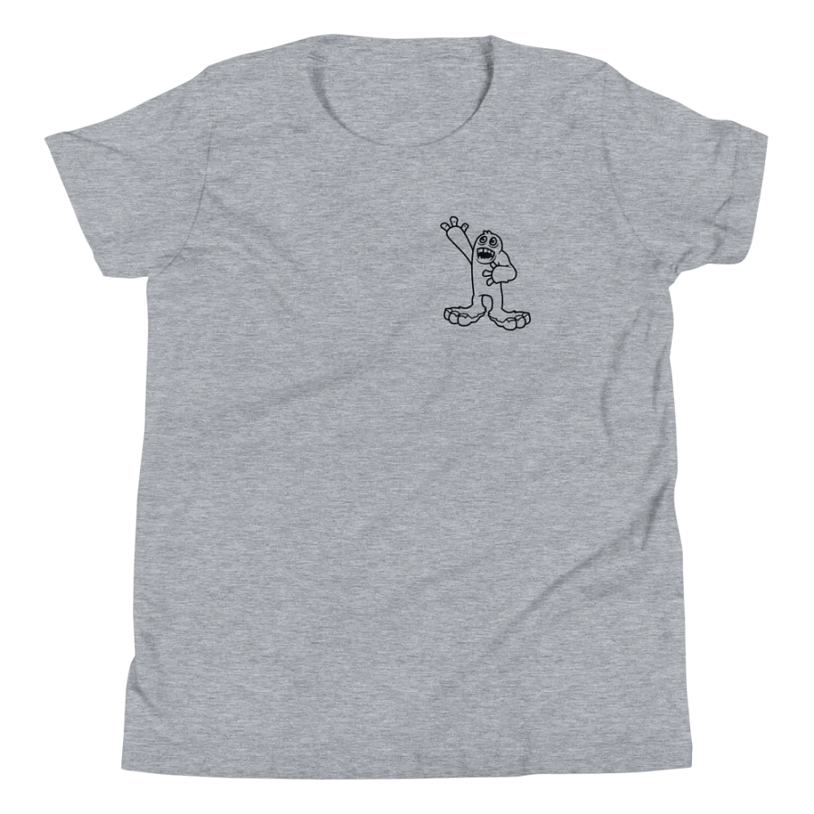 Youth Mammott Character (Black on Light) Tee product image (11)
