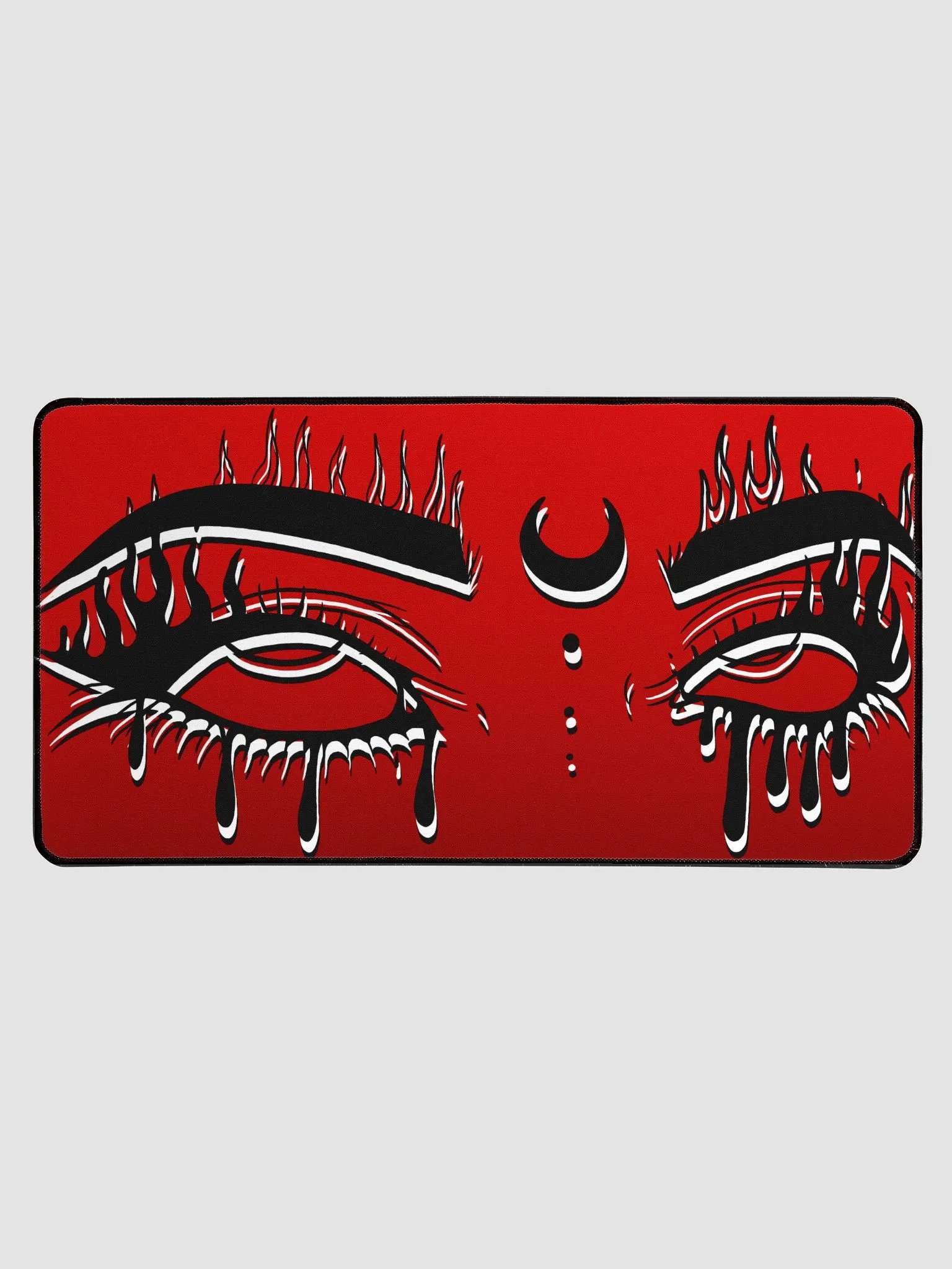 Moon Eyes Desk Mat - Red product image (1)