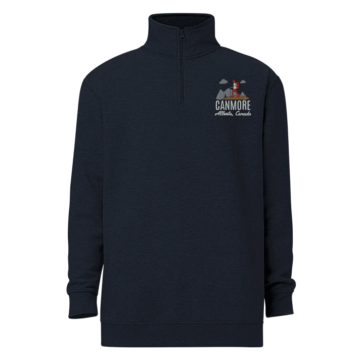 Canmore Alberta Left Side Embroidered Half Zip product image (20)