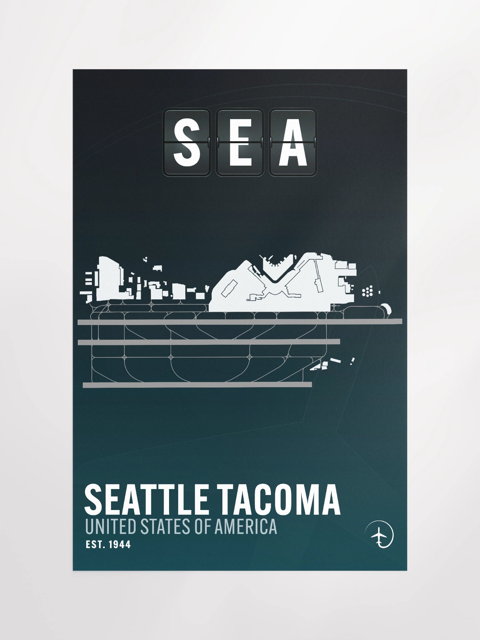 Seattle SEA Poster product image (1)