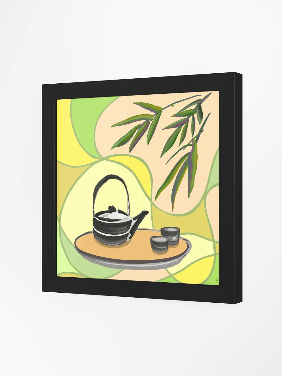 Teapot Serenity Framed Art Print - Coffee Shop No. 6 product image (28)