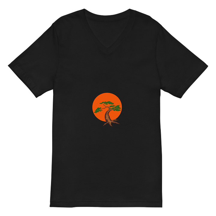 Bonsai Tree V-Neck Tee product image (2)