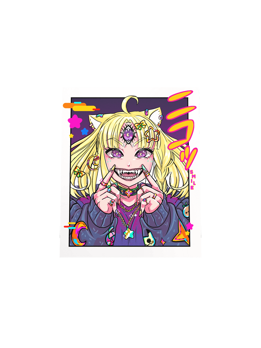 smile art print product image (4)