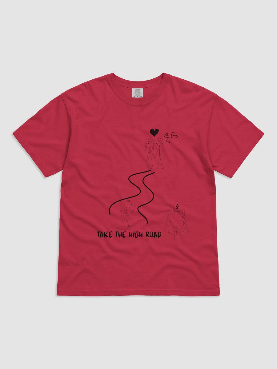 Take the High Road Heavyweight T-Shirt product image (6)