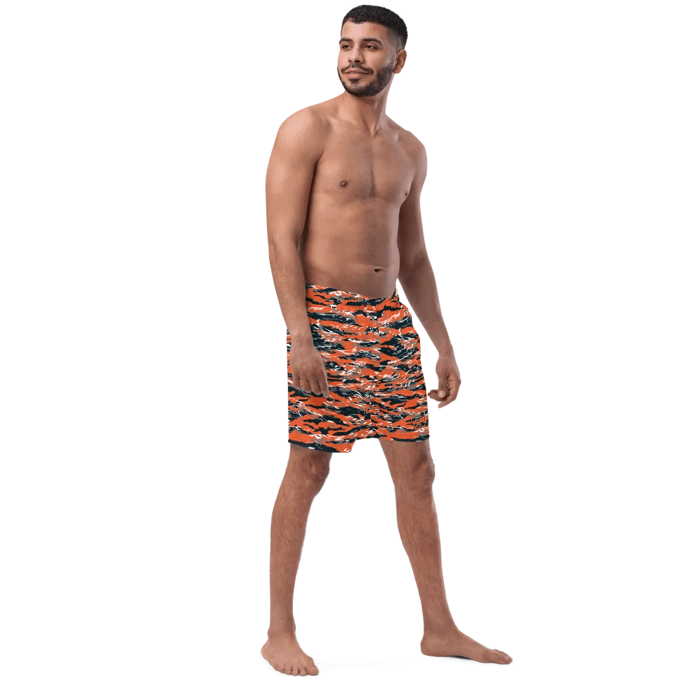 Tiger Camo Swim Trunks product image (5)