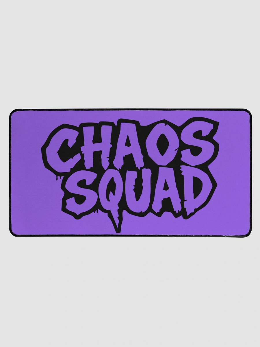 Purple Chaos Squad Desk Mat product image (1)