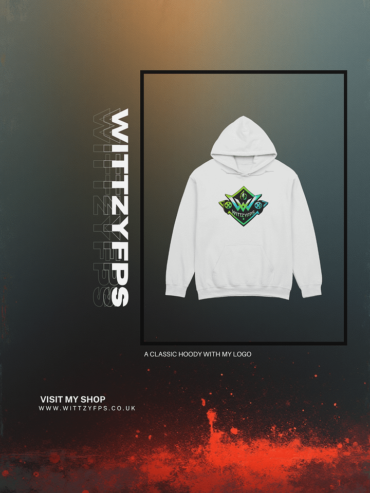 WITTZYFPS Gaming Crest Hoodie product image (1)