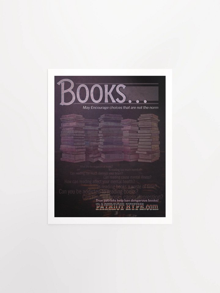 Poster: Patriot Hype - Books product image (2)