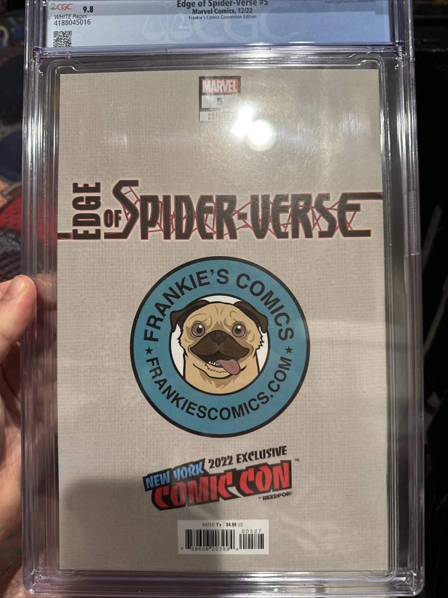 Edge of Spider-Verse #5 (2022) | CGC 9.8 | Tony Daniel Virgin Sketch Variant | NYCC Exclusive product image (2)
