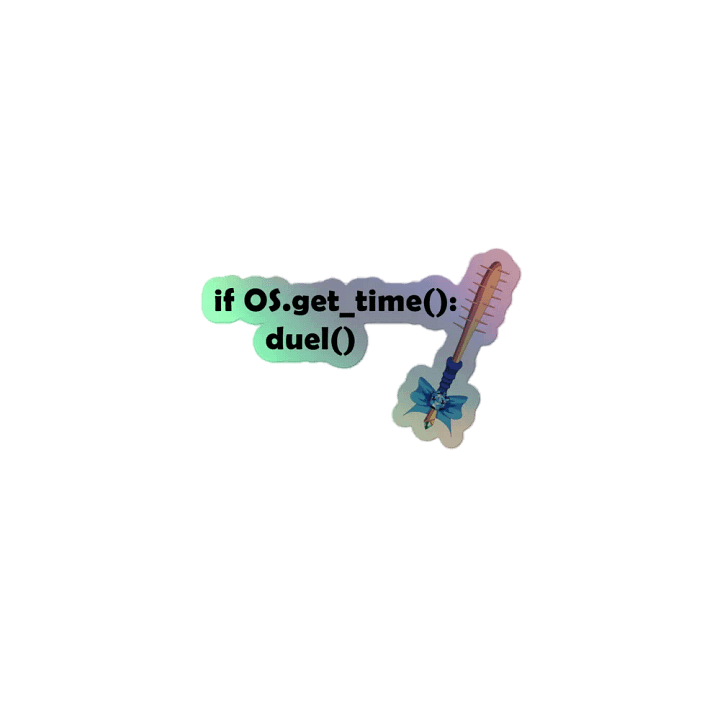 Godot, It's time to Duel! (Holo) product image (1)