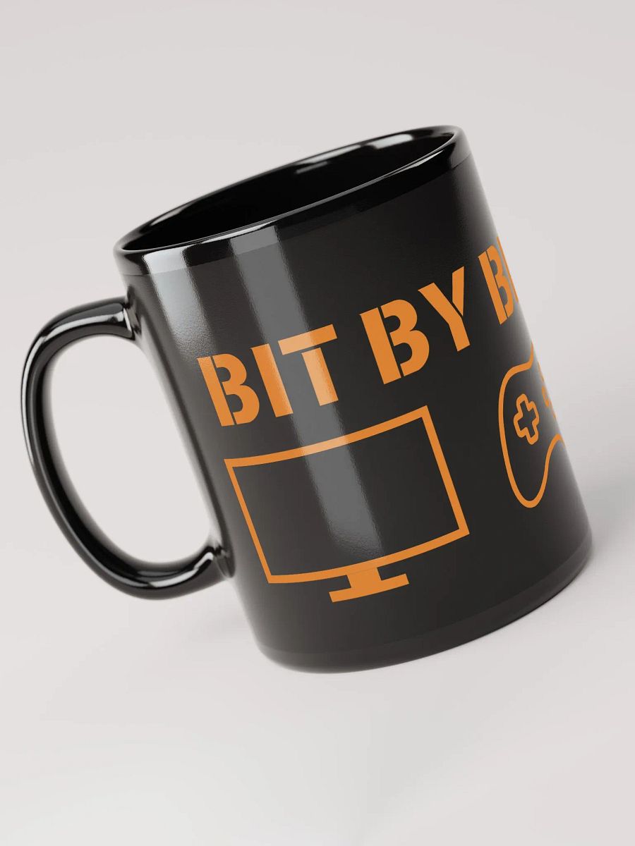 Bit By Bit Media Mug (Black) product image (3)