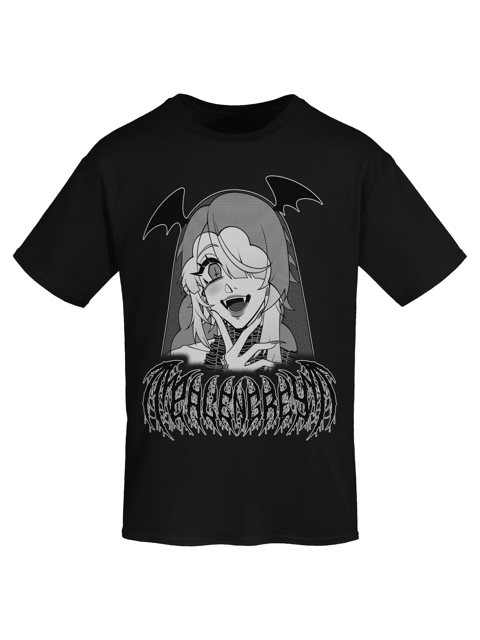 [LIMITED] palengrey metal shirt (halloween b&w ver.) product image (7)