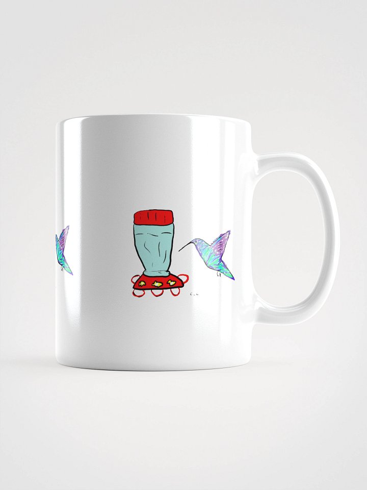 Hummingbird mug - White product image (5)