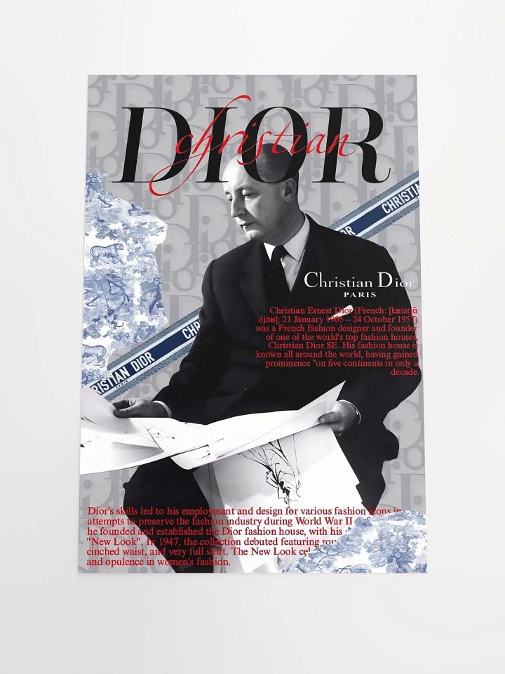 Christian Dior Iconic Poster product image (1)