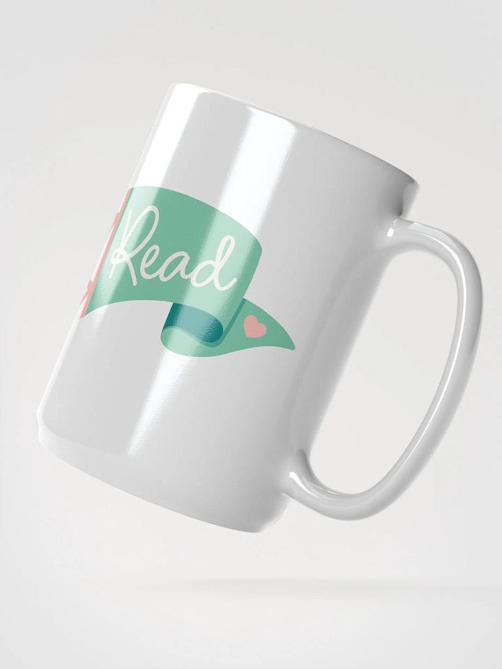 Go Team...Read! Mint Pennant Mug product image (2)
