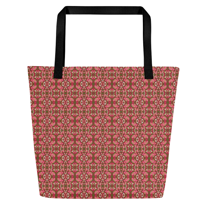 Velvet Frost – Large Tote Bag with Pocket product image (1)