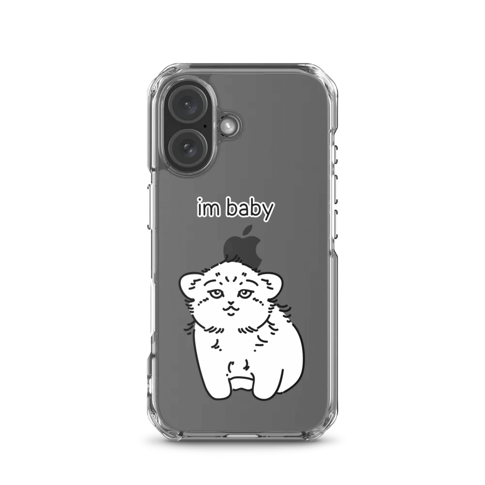 I'm Baby Manul - Clear iPhone Case product image (23)