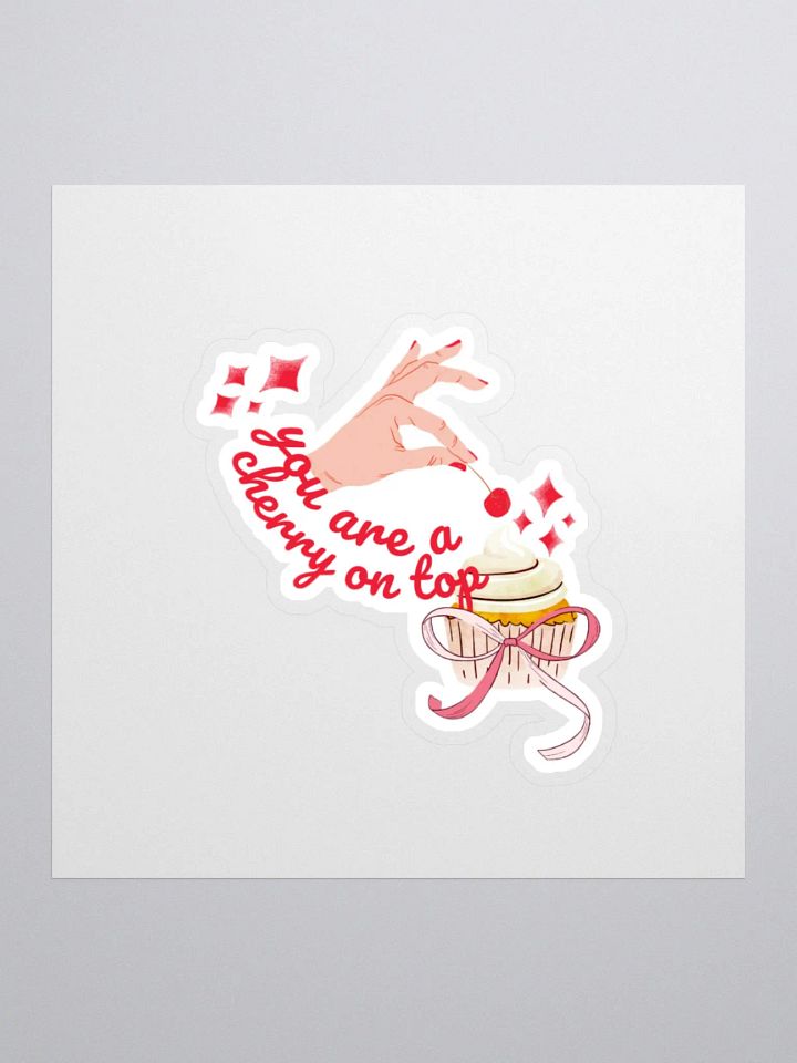 Cherry on Top Kiss-Cut Stickers product image (2)
